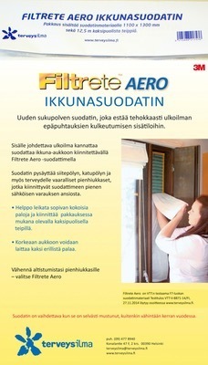 Filtrete Aero ikkunasuodatin