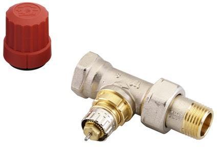 Patteriventtiili suora Danfoss 3/8 RA-N 13G0052